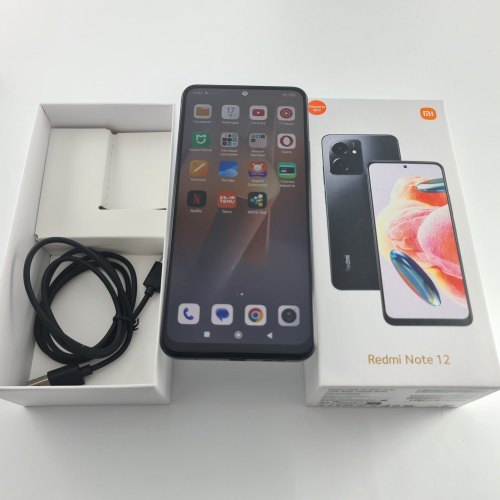 Смартфон Xiaomi Redmi Note 12 4/128Gb Matte Black USED **