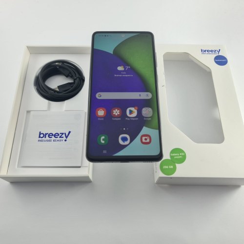 Смартфон Samsung Galaxy A52 256 GB Black USED **