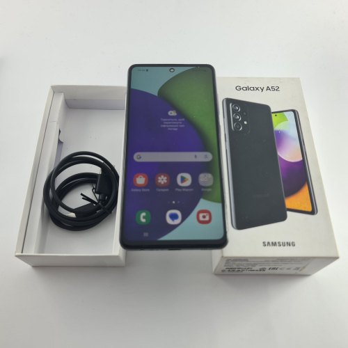 Смартфон Samsung Galaxy A52 128 GB Black USED **
