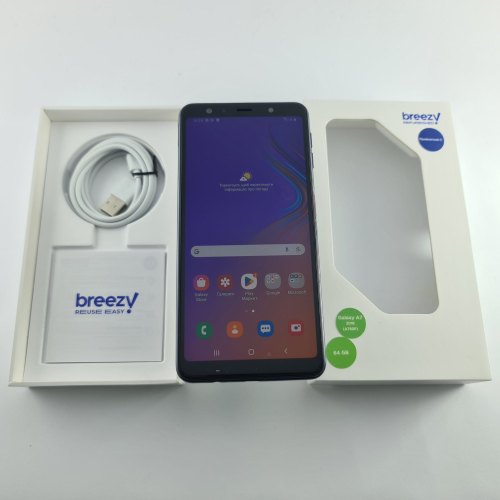 Смартфон Samsung Galaxy A7 2018 64 GB Black USED **