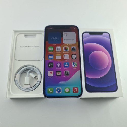Смартфон Apple iPhone 12 64 GB Purple USED **