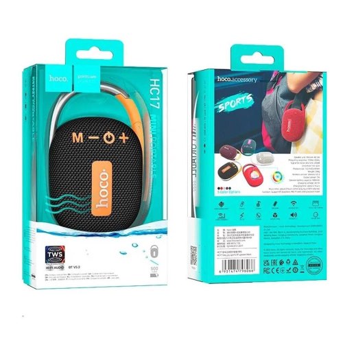 Портативна колонка Hoco HC17 Easy joy sports BT speaker, Black