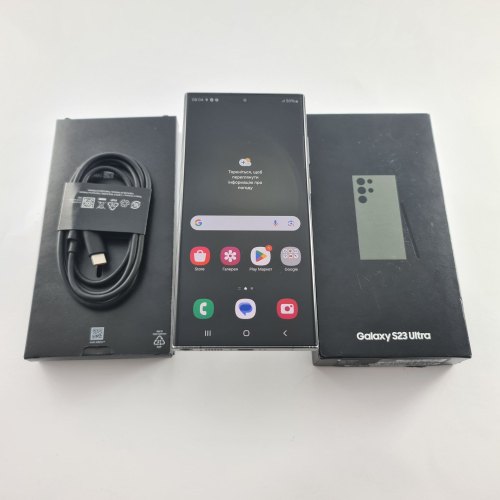 Смартфон Samsung Galaxy S23 Ultra (S918B) 512Gb Green (SM-S918BZGHSEK) USED **