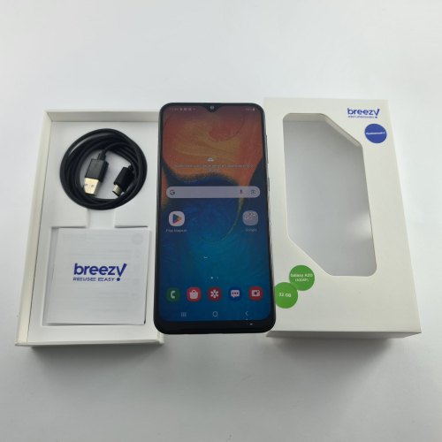 Смартфон Samsung Galaxy A20 32 GB Black USED **