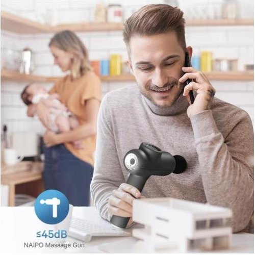 Масажер перкусійний NAIPO MASSAGE GUN/MGG-2103