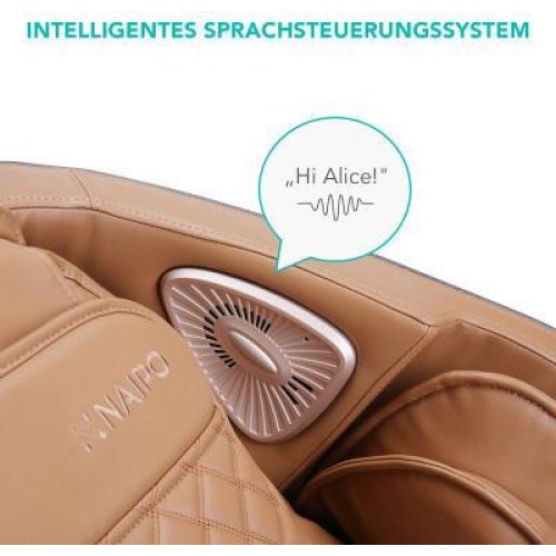 Массажне крісло NAIPO MASSAGE CHAIR/MGC-A350(BROWN)