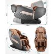 Массажне крісло NAIPO MASSAGE CHAIR/MGC-A350(BROWN)