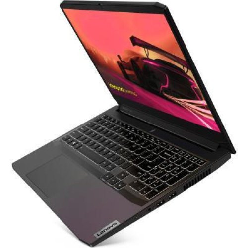 Ноутбук Lenovo IdeaPad Gaming 3 15ACH6 15.6/AMD R5 5500H/8Gb/512Gb/RTX 2050 4GB/DOS/Shadow Black (82K20272RA)