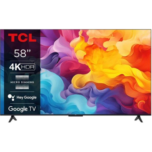 Телевізор 58V6B TCL LED 4K 60Hz Smart Google TV Titan