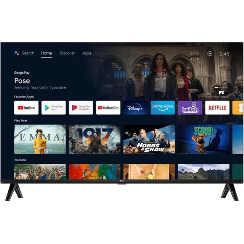 Телевізор 40L5A TCL LED FHD 60Hz Smart Android TV Black