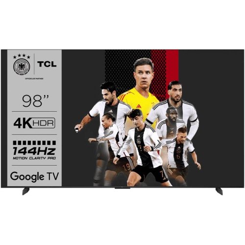Телевізор 98UHD870 TCL LED 4K 144Hz Smart Google TV Titan ONKYO sound