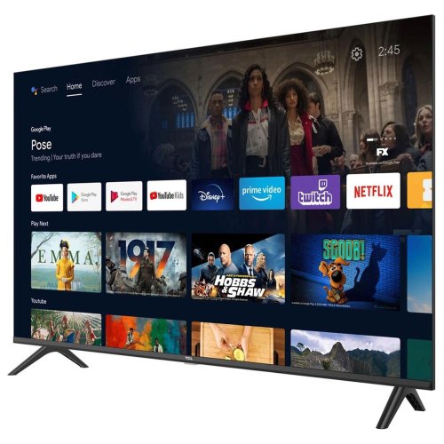 Телевізор 43L5A TCL LED FHD 60Hz Smart Android TV Black