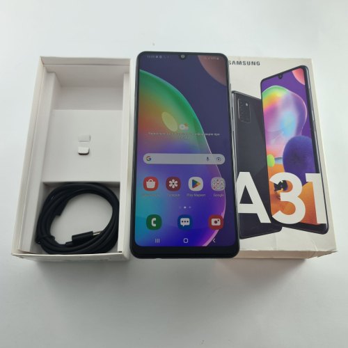 Смартфон Samsung Galaxy A31 (A315F) 64Gb Black (SM-A315FZKUSEK) USED **