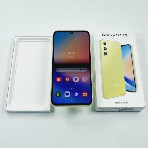 Смартфон Samsung Galaxy A34 (A346E) 256Gb Lime (SM-A346ELGDSEK) USED **