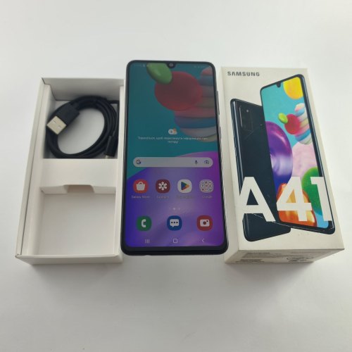 Смартфон Samsung Galaxy A41 (A415F) 64Gb Black (SM-A415FZKDSEK) USED **