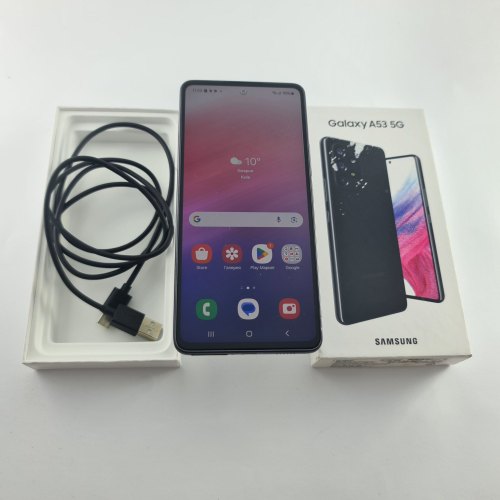 Смартфон Samsung Galaxy A53 (A536E) 256Gb Black (SM-A536EZKDSEK) USED **