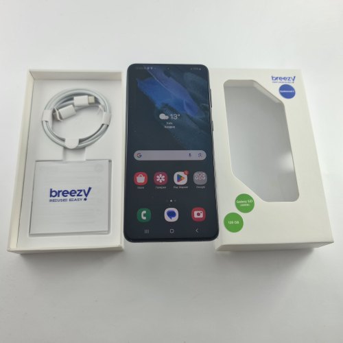 Смартфон Samsung Galaxy S21 Plus 128 GB Phantom Black USED **