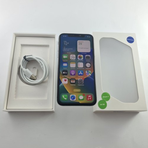 Смартфон iPhone X 64GB Space Gray, Model 1901 USED **
