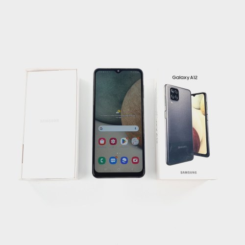Смартфон Samsung Galaxy A12 2021 (A127F) 64Gb Black (SM-A127FZKVSEK) USED **