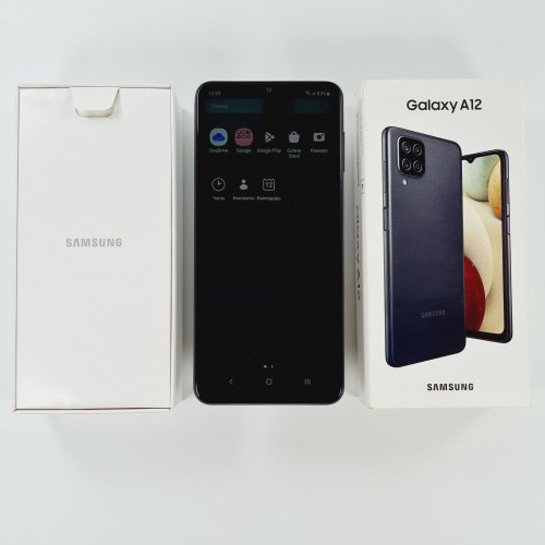 Смартфон Samsung Galaxy A12 2021 (A127F) 32Gb Black (SM-A127FZKUSEK) USED **