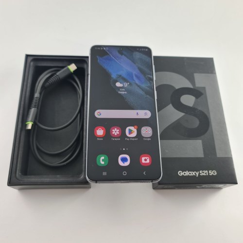 Смартфон Samsung Galaxy S21 256 GB Phantom Grey USED **