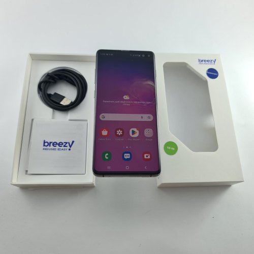 Смартфон Samsung Galaxy S10+ (G975F) 128Gb Black (SM-G975FZKDSEK) USED **