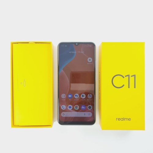 Смартфон realme C11 2/32Gb Green USED **