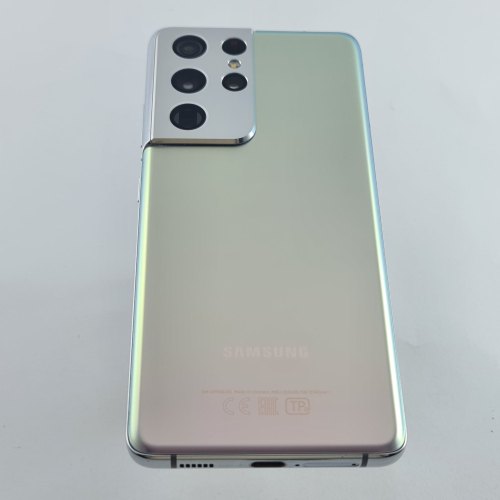 Смартфон Samsung Galaxy S21 Ultra (G998B) 256Gb Phantom Silver (SM-G998BZSGSEK) USED **