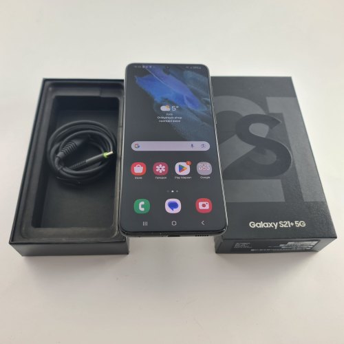 Смартфон Samsung Galaxy S21 Plus (G996B) 128Gb Phantom Black (SM-G996BZKDSEK) USED **