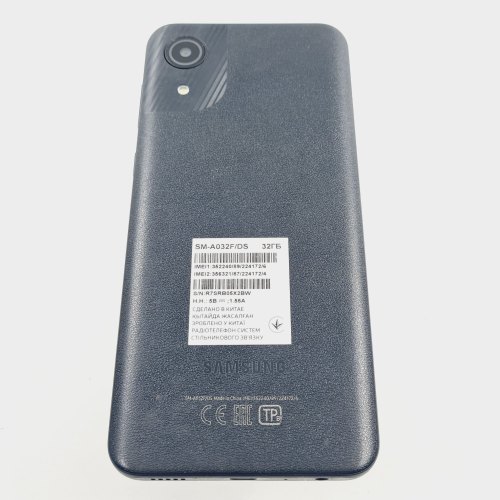 Смартфон Samsung Galaxy A03 Core 32 GB Black USED **