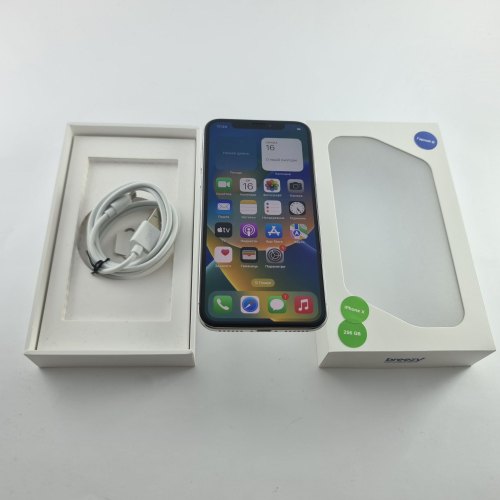 Смартфон APPLE iPhone X 256GB Silver USED **