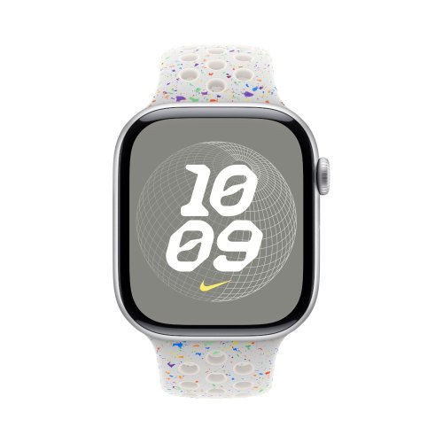 Ремінець Apple Watch 42mm Pure Platinum Nike Sport Band - S/M (MYJM3ZM/A)