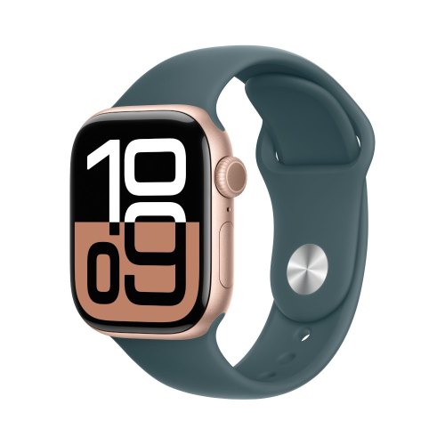 Ремінець Apple Watch 42mm Lake Green Sport Band - S/M (MXL93ZM/A)