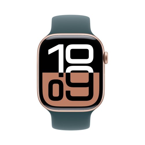 Ремінець Apple Watch 46mm Lake Green Sport Band - S/M (MXLQ3ZM/A)