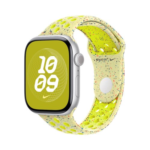 Ремінець Apple Watch 46mm Volt Splash Nike Sport Band - S/M (MXU73ZM/A)