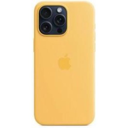 Чохол Apple iPhone 15 Pro Silicone Case with MagSafe - Sunshine, Model A3125
