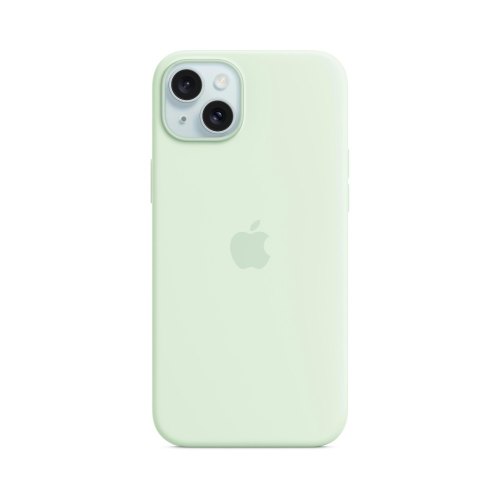 Чохол Apple iPhone 15 Plus Silicone Case with MagSafe - Soft Mint, Model A3124