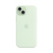 Чохол Apple iPhone 15 Plus Silicone Case with MagSafe - Soft Mint, Model A3124