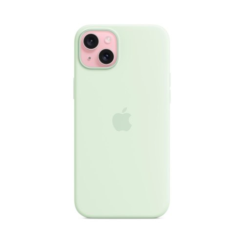 Чохол Apple iPhone 15 Plus Silicone Case with MagSafe - Soft Mint, Model A3124
