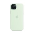 Чохол Apple iPhone 15 Plus Silicone Case with MagSafe - Soft Mint, Model A3124
