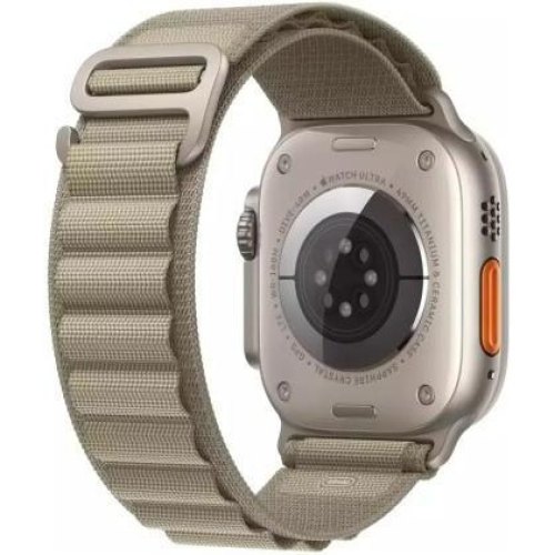 Ремінець Apple Watch 49mm Olive Alpine Loop - Large (MT5V3ZM/A)