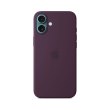 Чохол Apple iPhone 16 Plus Silicone Case with MagSafe - Plum, Model A3314