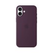 Чохол Apple iPhone 16 Plus Silicone Case with MagSafe - Plum, Model A3314