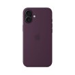 Чохол Apple iPhone 16 Plus Silicone Case with MagSafe - Plum, Model A3314