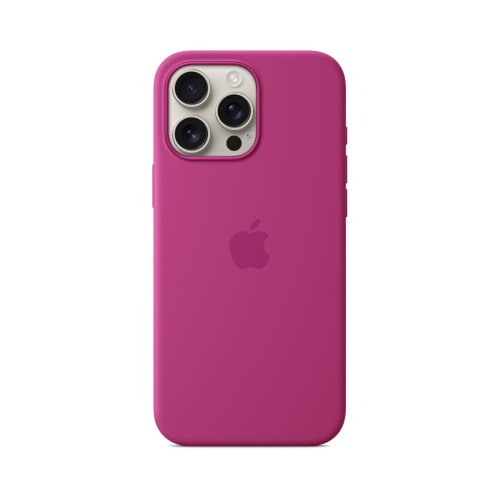Чохол Apple iPhone 16 Pro Max Silicone Case with MagSafe - Fuchsia, Model A3316
