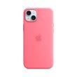 Чохол Apple iPhone 15 Plus Silicone Case with MagSafe - Pink, Model A3124