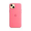 Чохол Apple iPhone 15 Plus Silicone Case with MagSafe - Pink, Model A3124