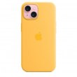 Чохол Apple iPhone 15 Silicone Case with MagSafe - Sunshine, Model A3123