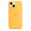 Чохол Apple iPhone 15 Silicone Case with MagSafe - Sunshine, Model A3123