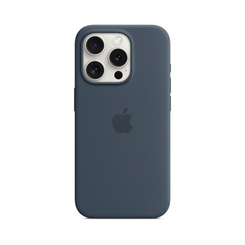 Чохол Apple iPhone 15 Pro Silicone Case with MagSafe - Storm Blue, Model A3125